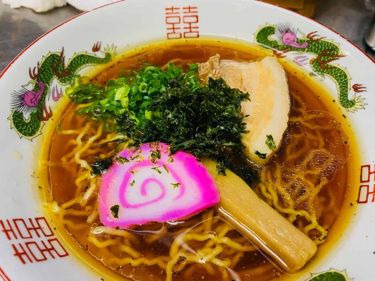 島根県松江駅近くのラーメン屋『はなれ』のラーメン