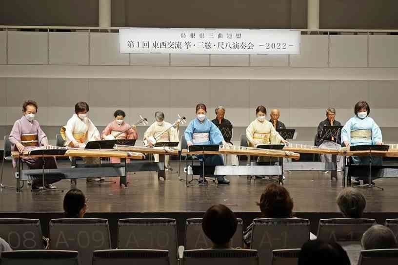 島根県松江市のイベント「迎春 邦楽演奏会」の過去開催時の様子