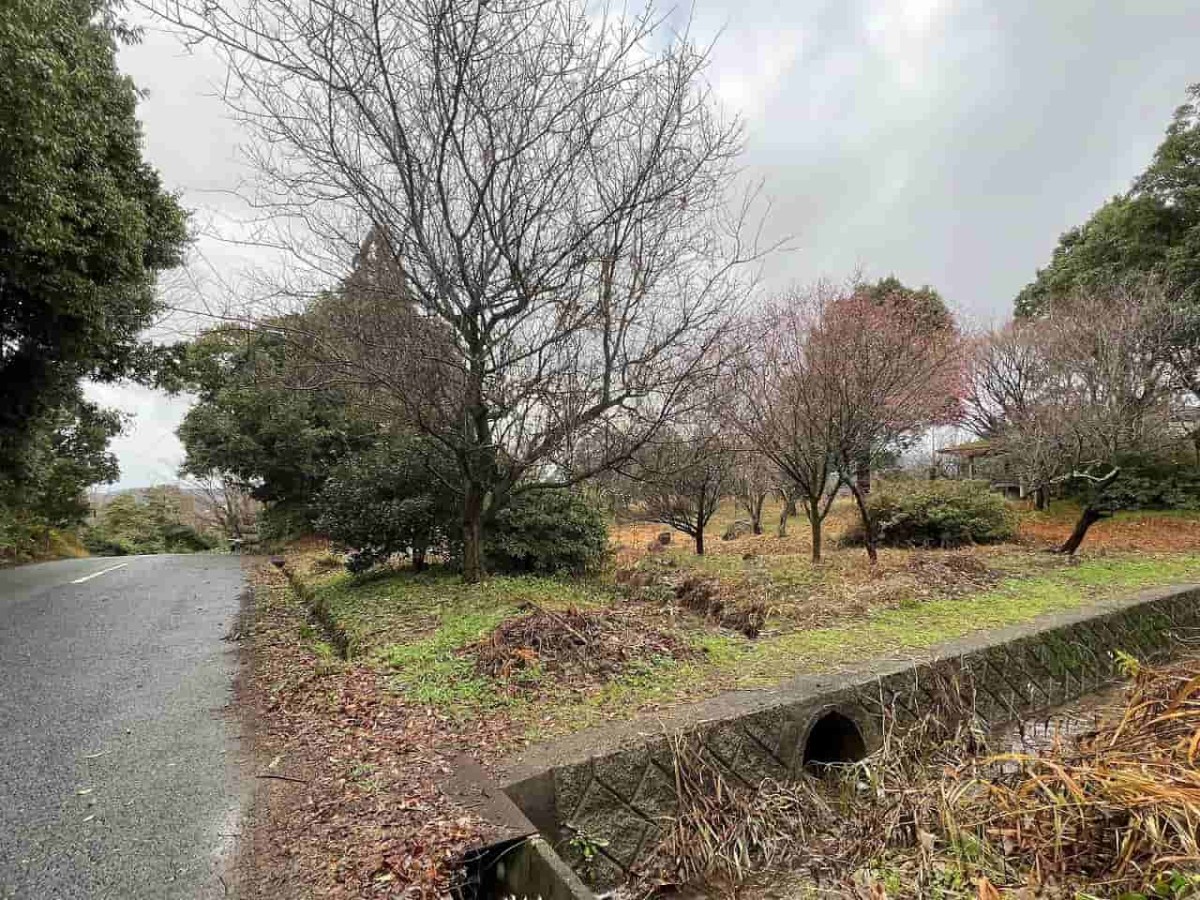 鳥取県米子市尾高の梅園周辺