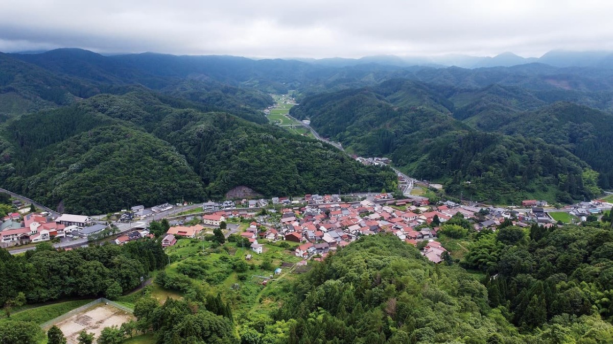 島根県雲南市吉田町の町並み