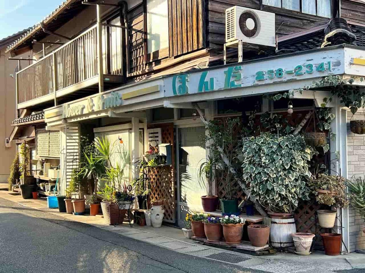 鳥取県米子市淀江町の淀江駅周辺の風景