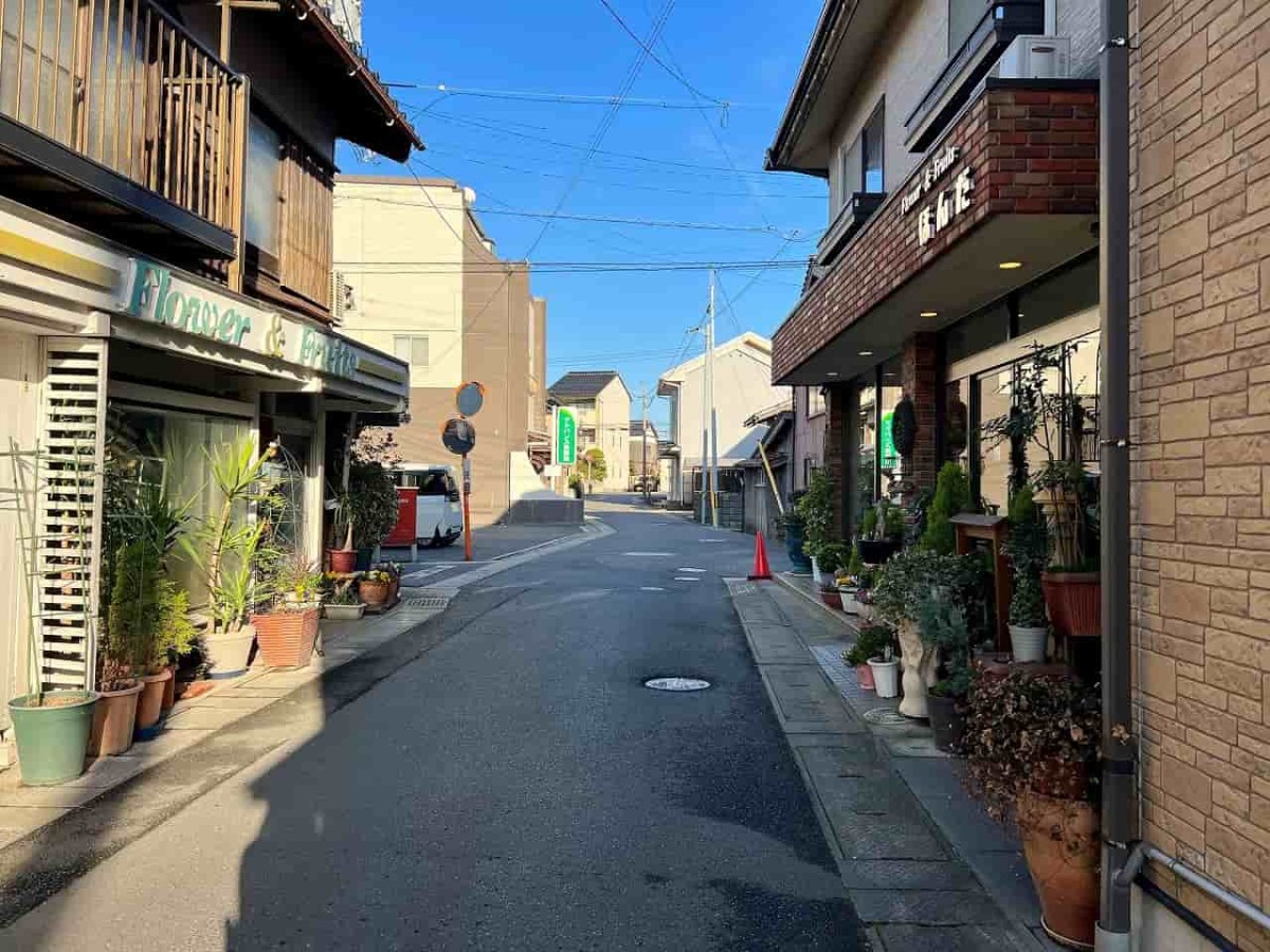 鳥取県米子市淀江町の淀江駅周辺の風景