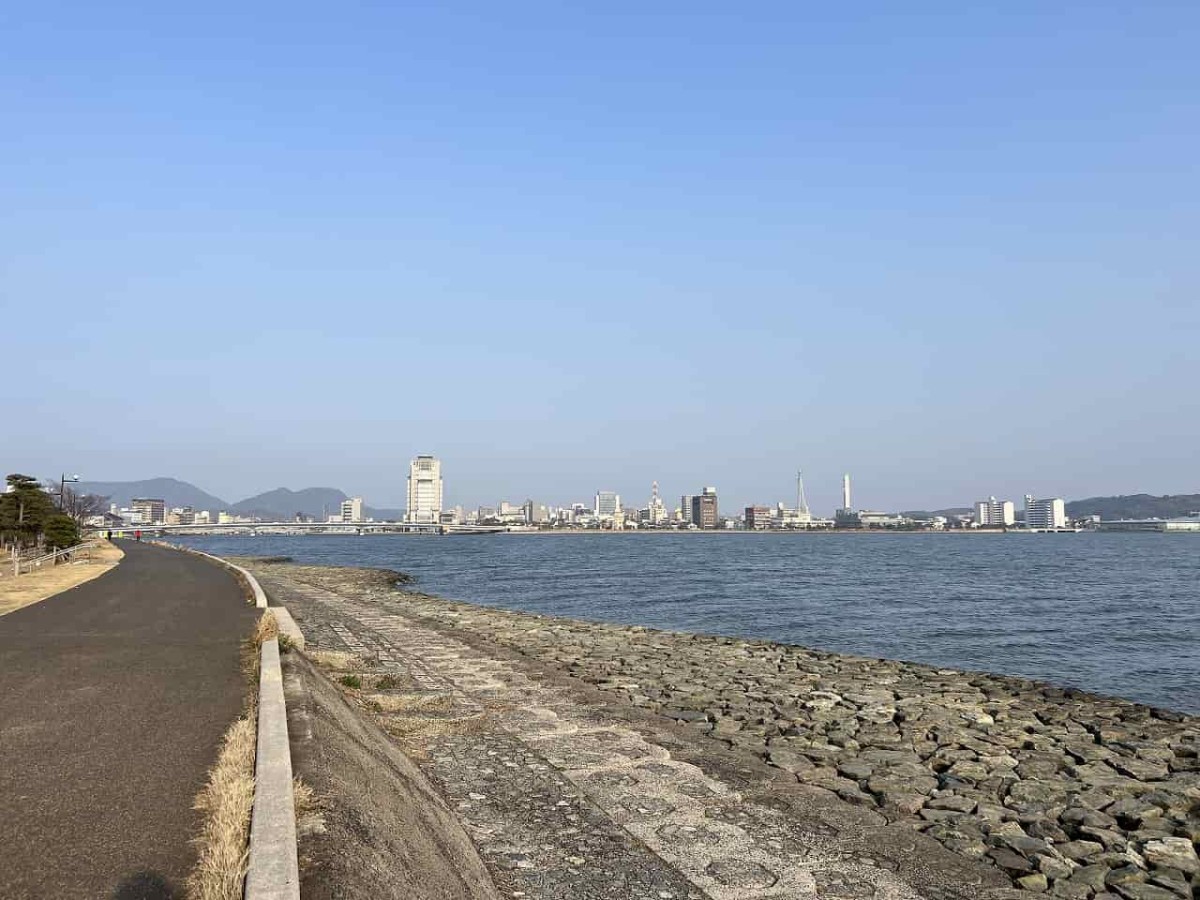 島根県松江市にある『末次公園』の様子