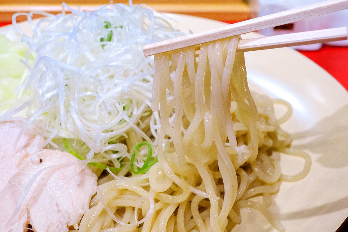 松江市伊勢宮町にある広島風つけ麺の専門店『辛麺亭』のランチメニュー