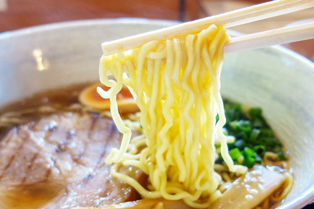 鳥取県倉吉市関金の燻製料理専門店『燻製道楽』のラーメン