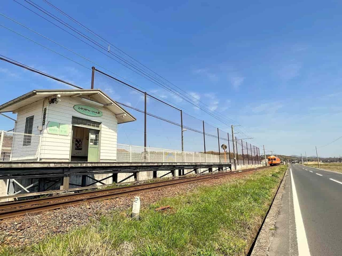 島根県出雲市にある『湖遊館新駅駅』の様子