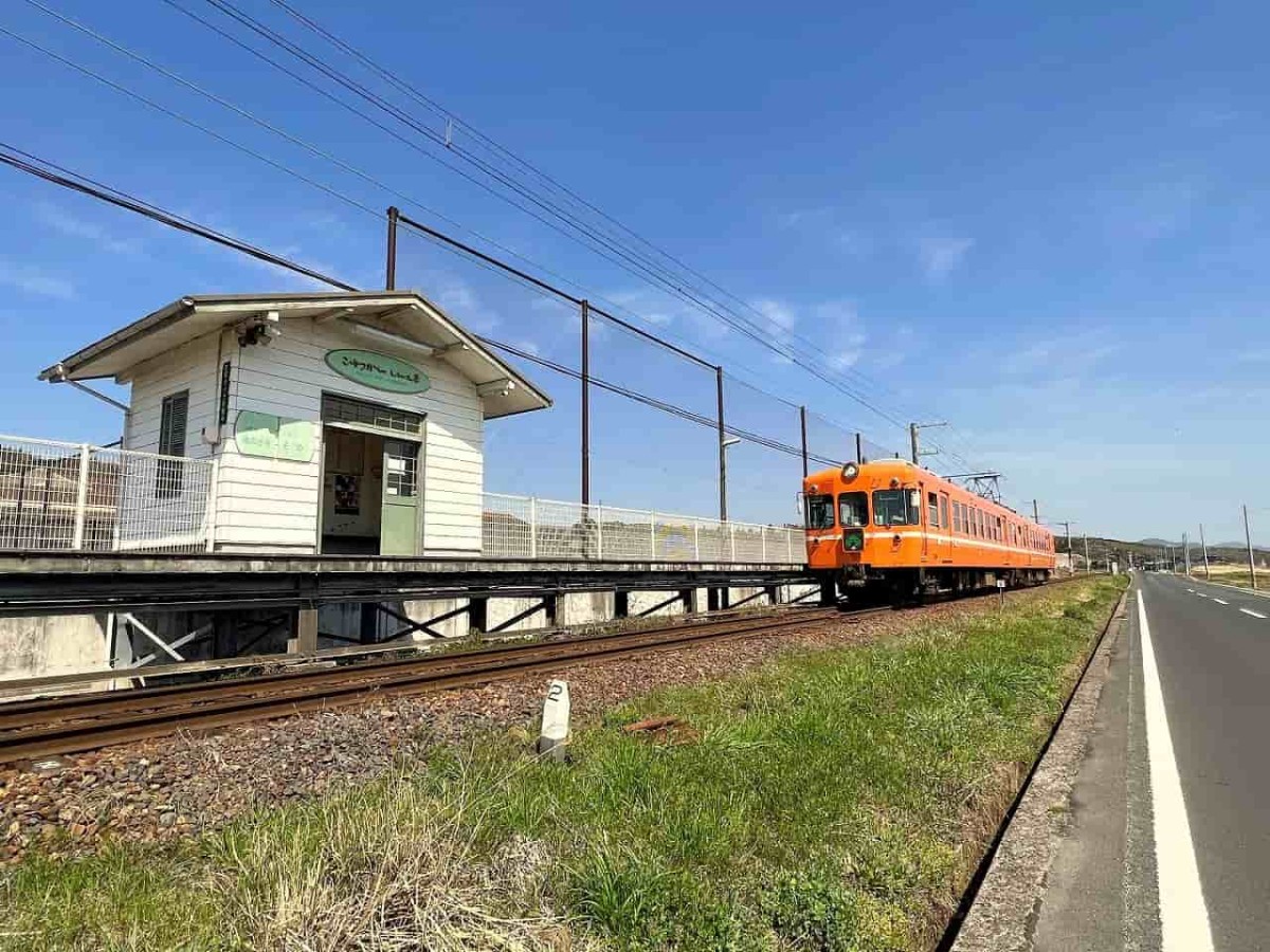 島根県出雲市にある『湖遊館新駅駅』の様子