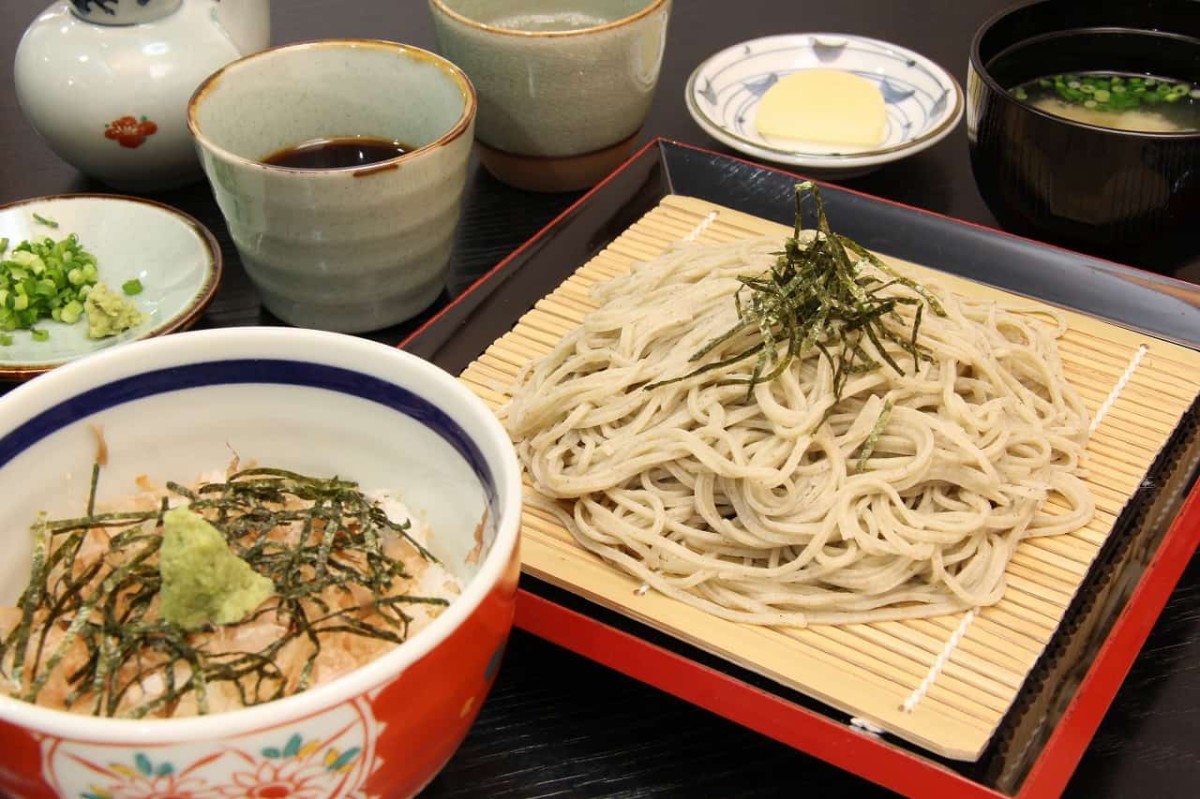 島根県大田市にある『福寿庵』のそば