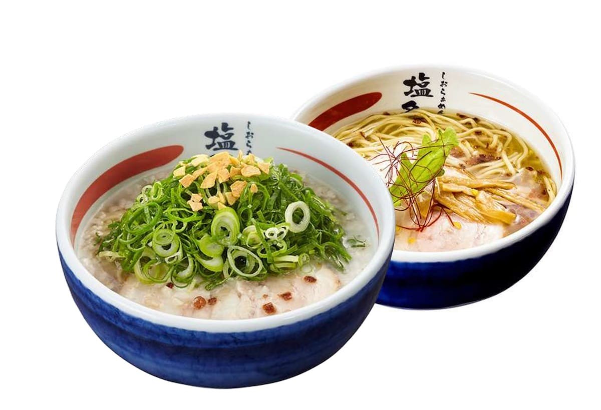 島根県松江市にオープンしたラーメン店『塩名人 松江店』のメニュー