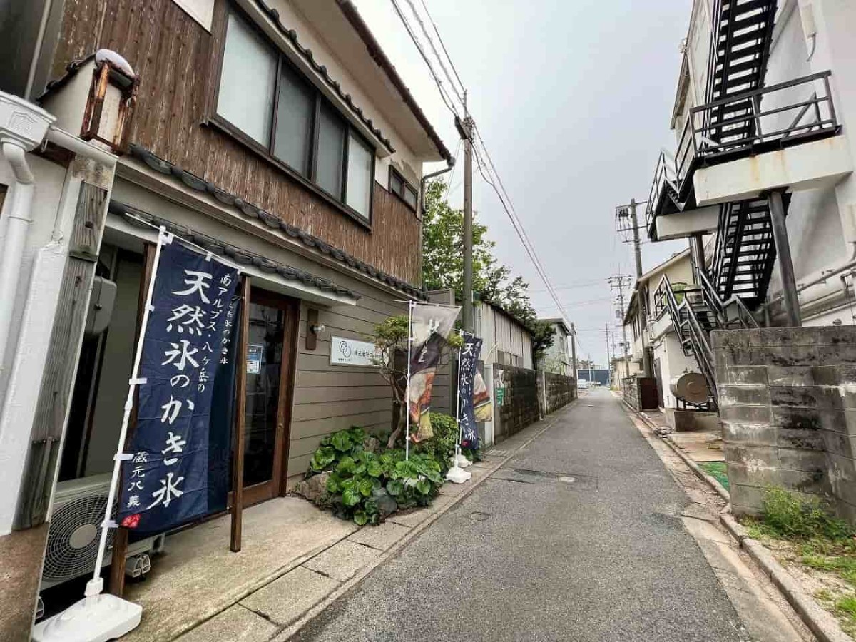 鳥取県米子市の海の家カフェ『杜々堂』の外観