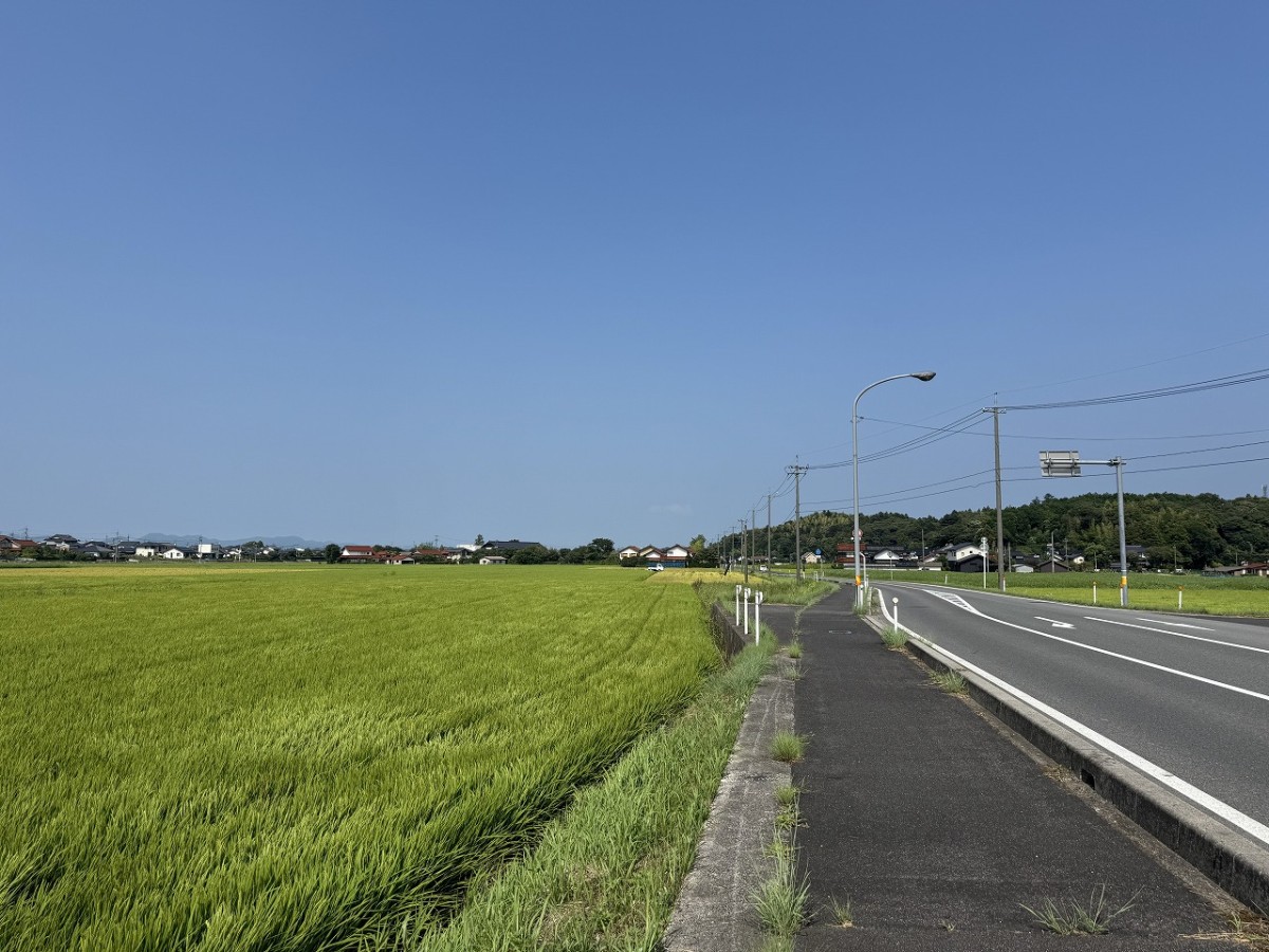 出雲→松江区間の風景