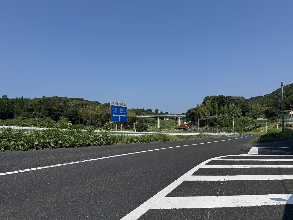 出雲→松江区間の景色