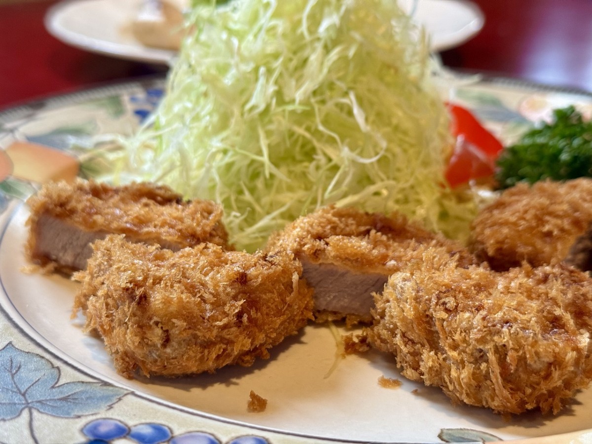 島根県松江市にあるトンカツ専門店『ムーランドール』の料理