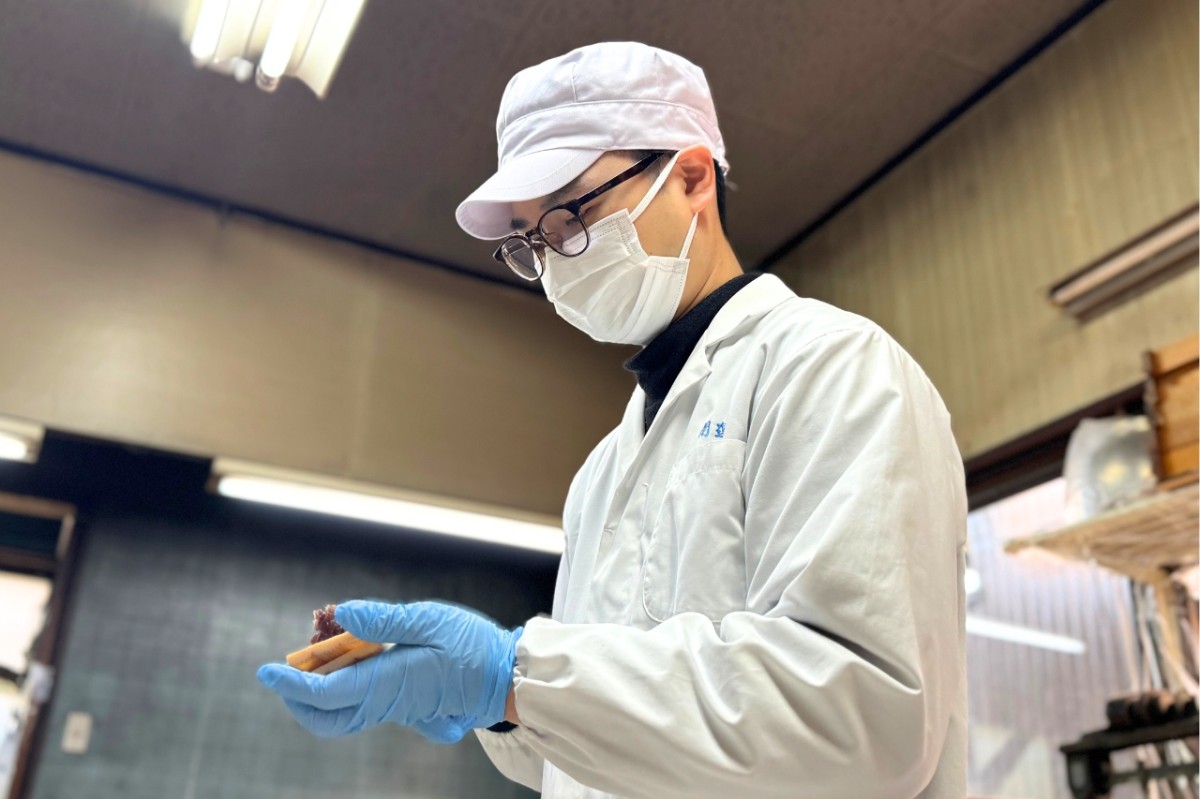 島根県出雲市にある和菓子処『馬庭開運堂』の馬庭達也さん