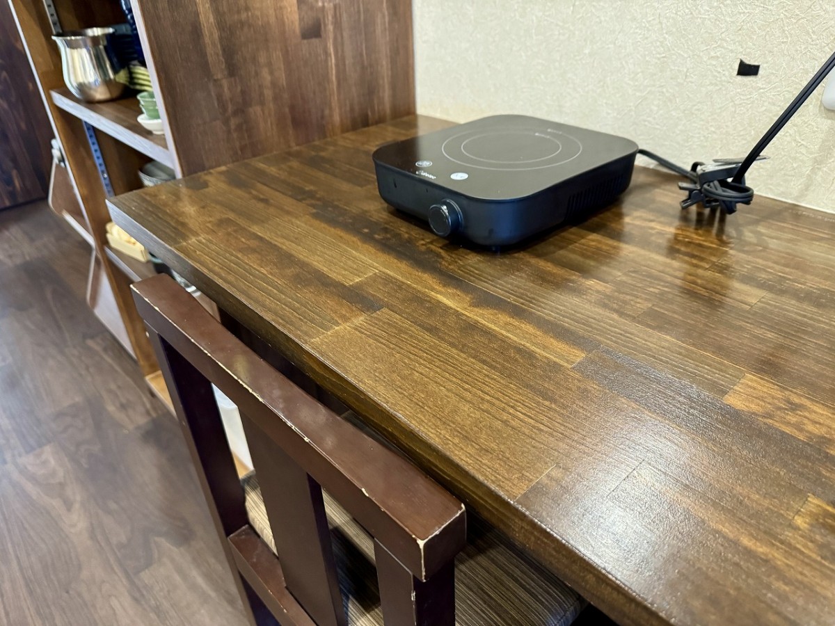 島根県松江市にある『豚しゃぶ 和』の店内の様子