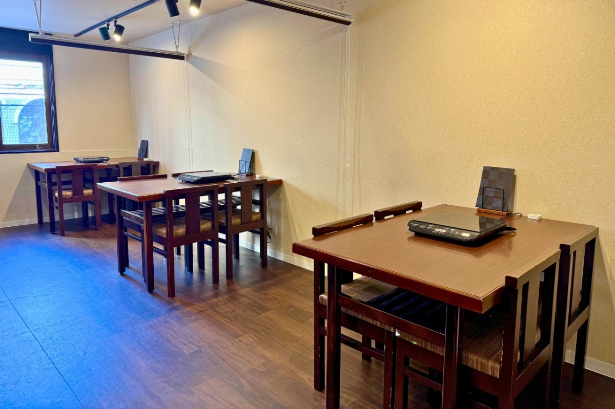 島根県松江市にある『豚しゃぶ 和』の店内の様子