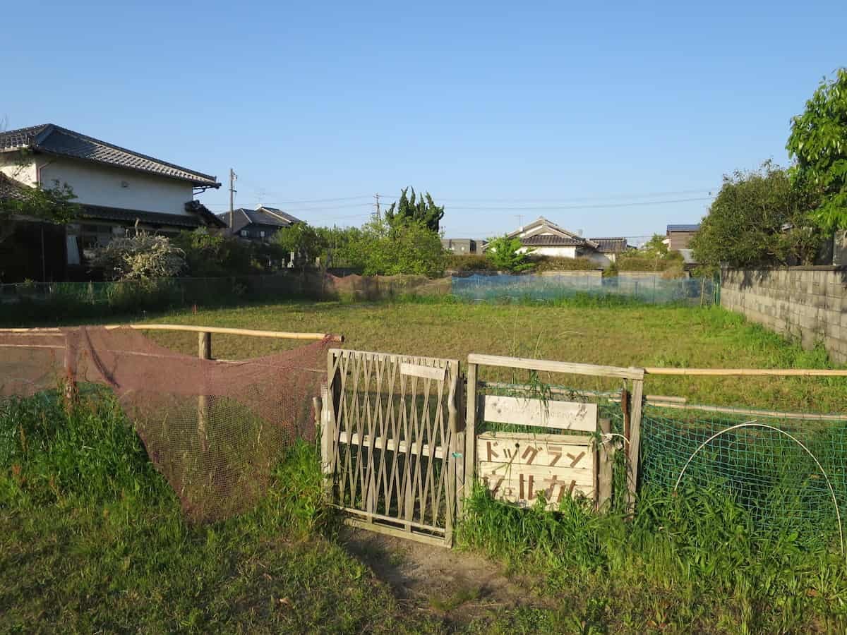 鳥取県境港市で見つけたドッグラン