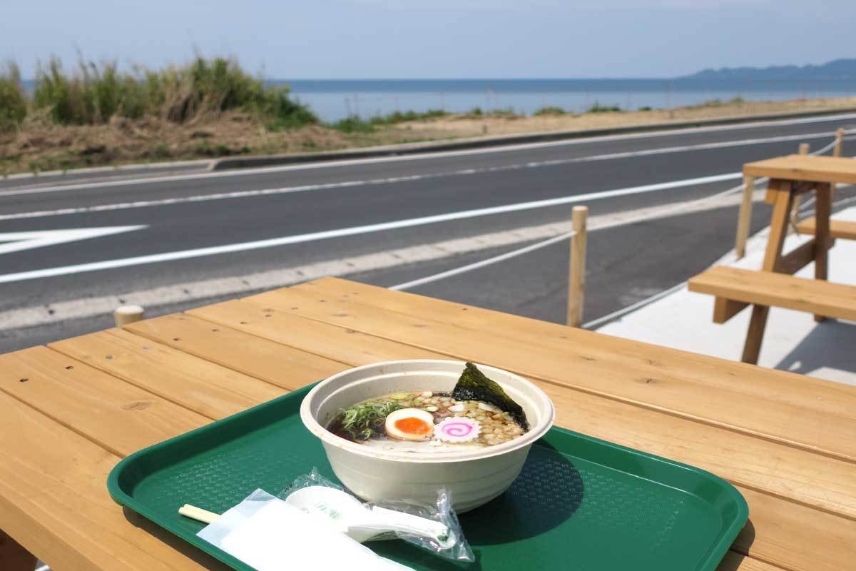 出雲大社近くの出雲市湖陵町にオープンしたラーメン店『中華そば 出雲 いのうえ』の中華そば