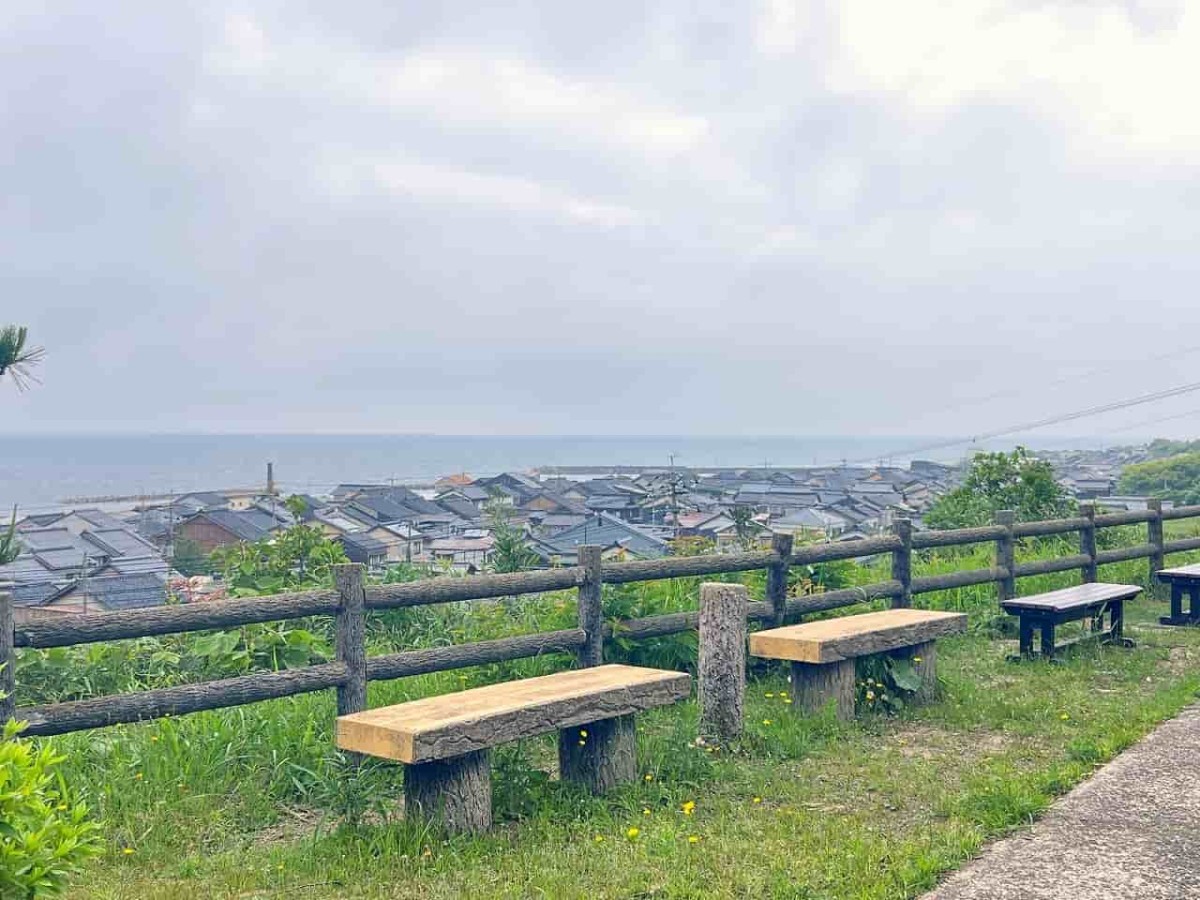 鳥取県大山町にある『名和公園』の様子