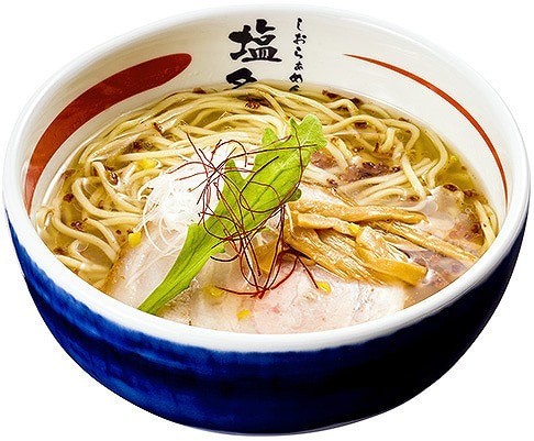 島根県松江市灘町にある『しおらぁめん塩名人 松江店』の天然塩ラーメン