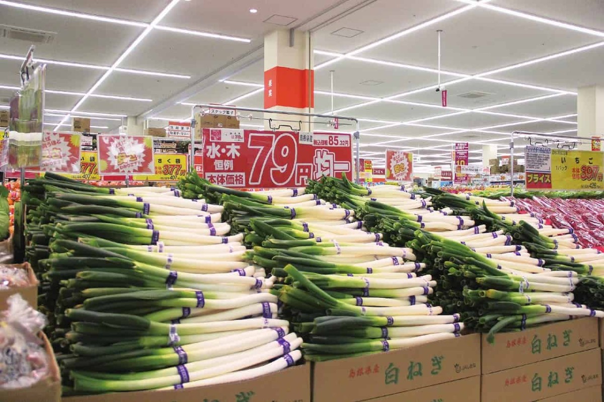 島根県松江市にある『ザ・ビッグ東出雲店』で販売している野菜