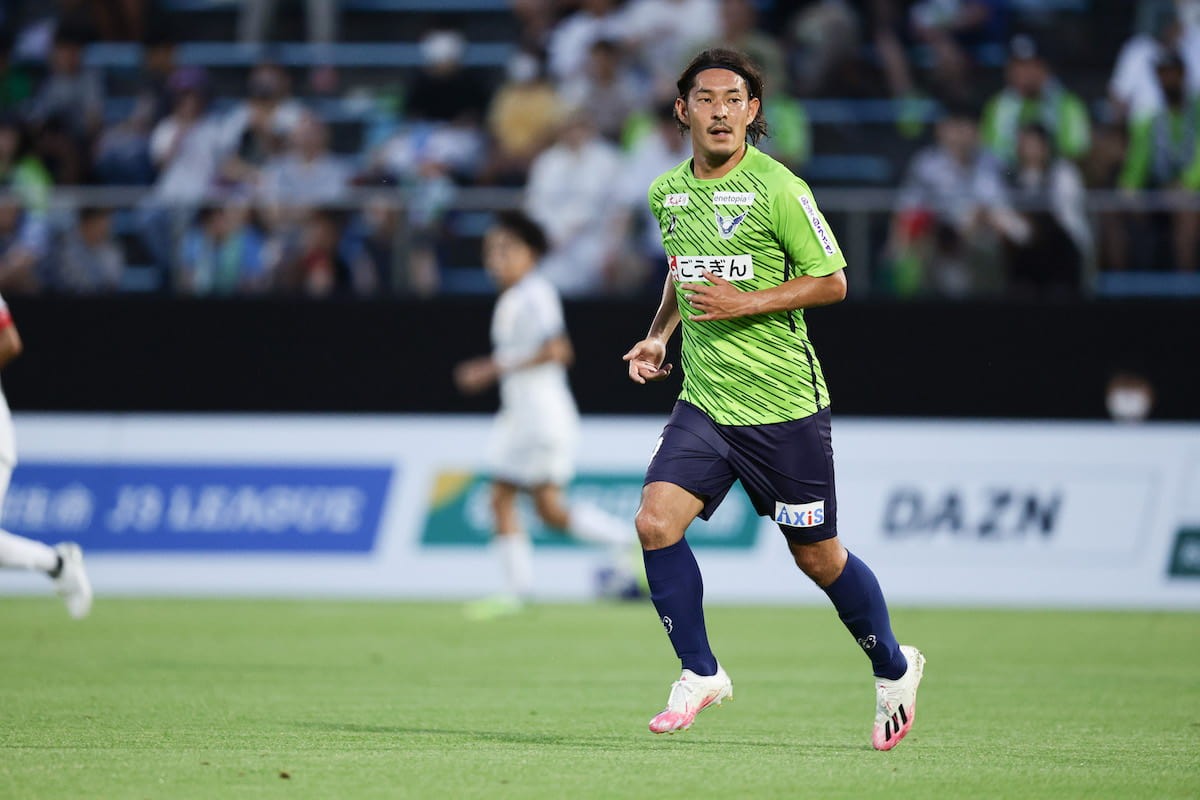 鳥取県のプロサッカークラブ「ガイナーレ鳥取」の試合風景