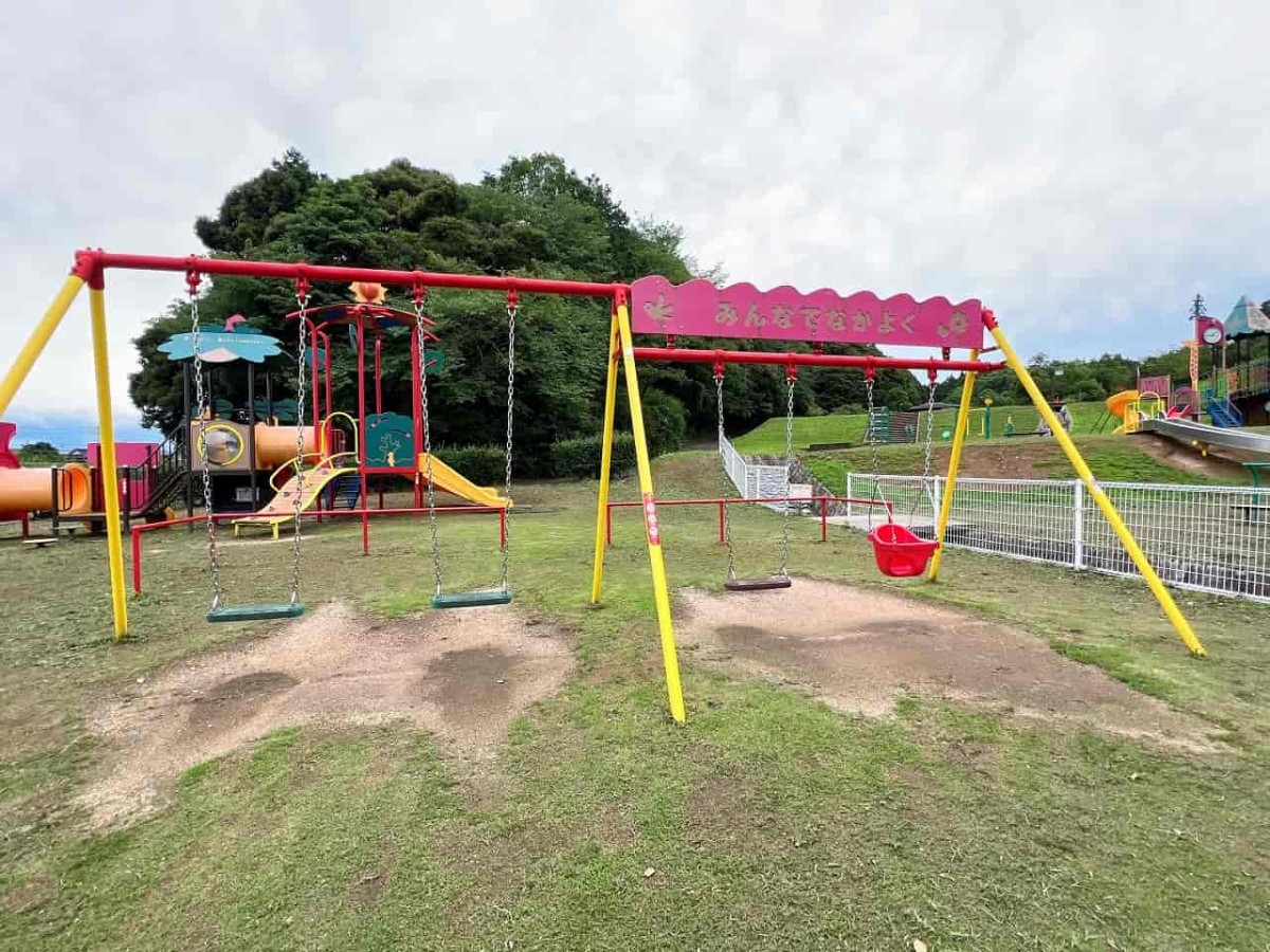 鳥取県琴浦町にある『東伯総合公園』の様子