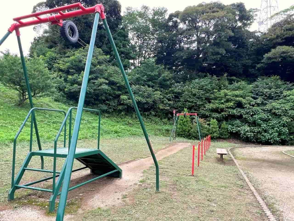 鳥取県琴浦町にある『東伯総合公園』の様子