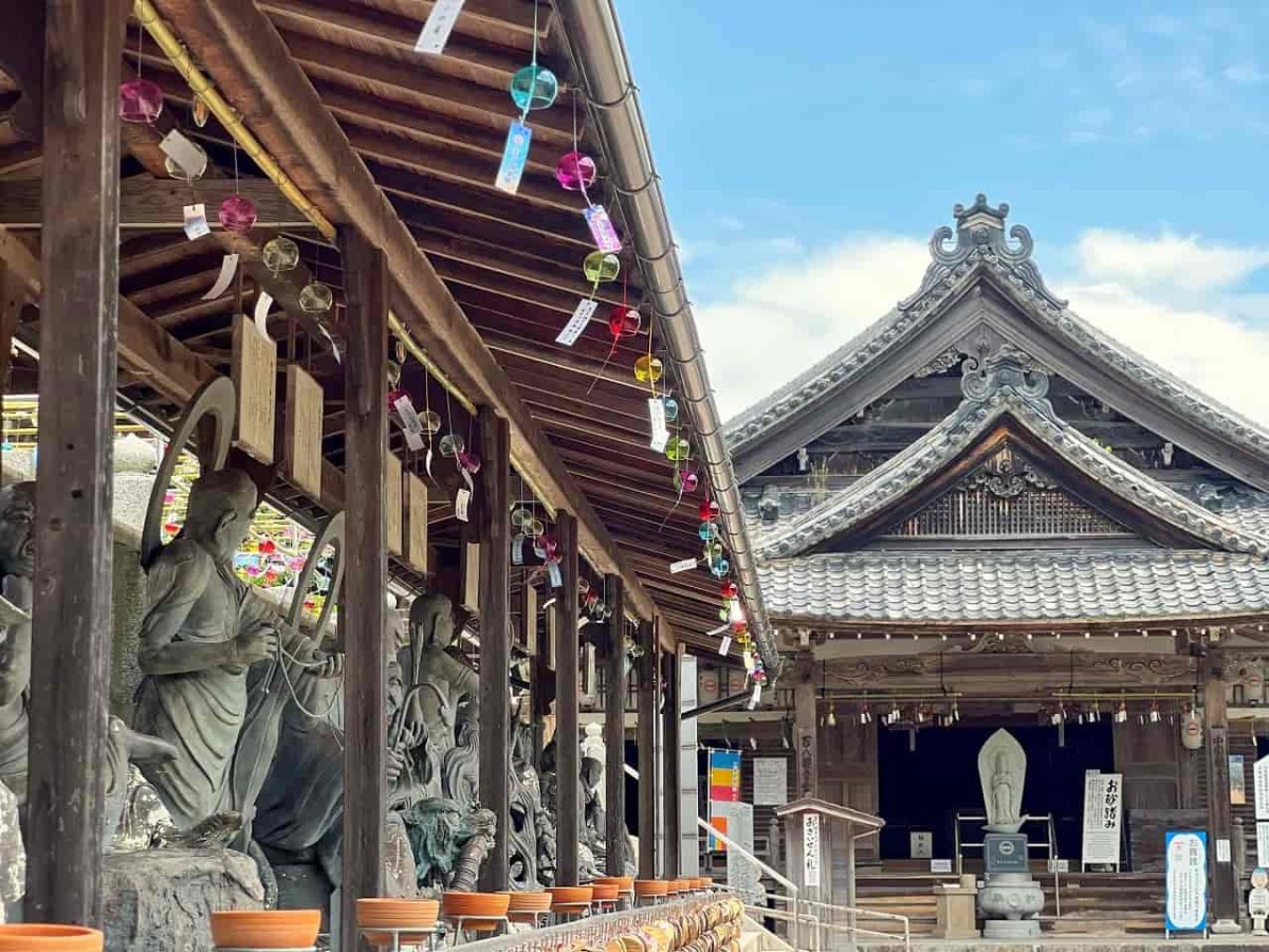 島根県出雲市にある目のお薬師様『一畑寺』の様子