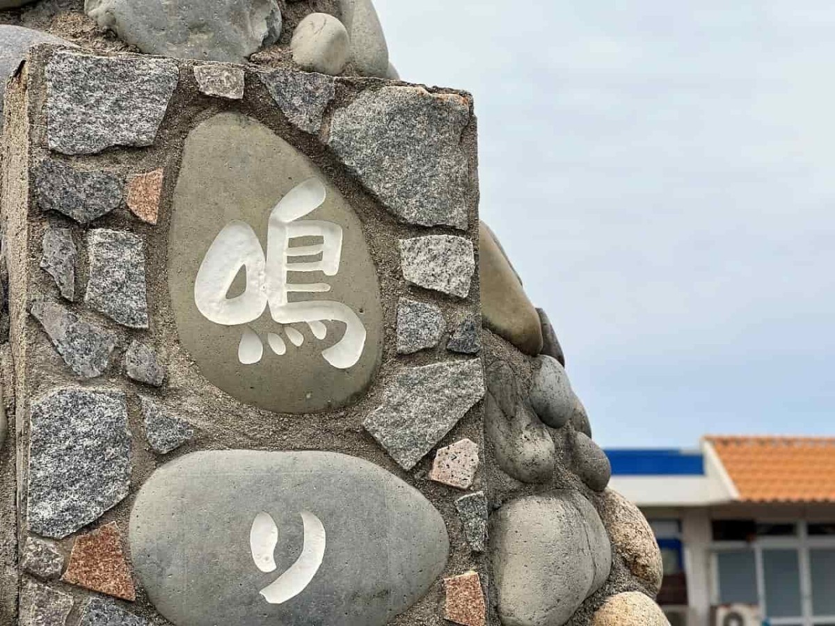 鳥取県琴浦町にある自然海岸「鳴り石の浜」の様子