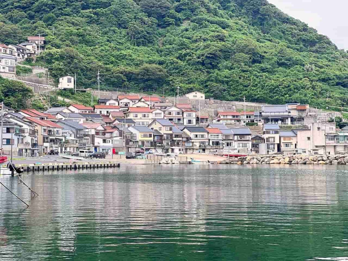 島根県出雲市にある『小伊津なぎさ公園』の様子