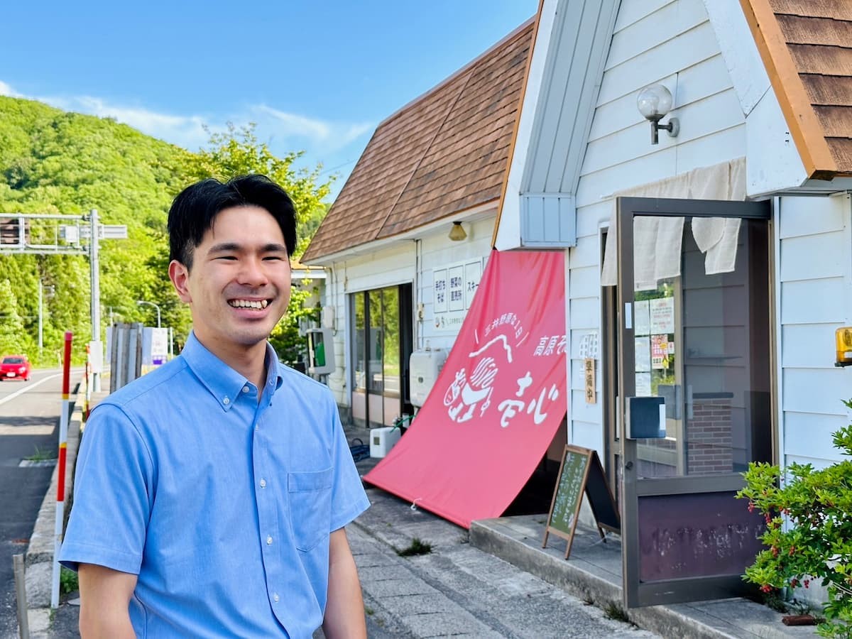 島根県奥出雲町のそば店『高原そば壱心』の店主・田尾さん