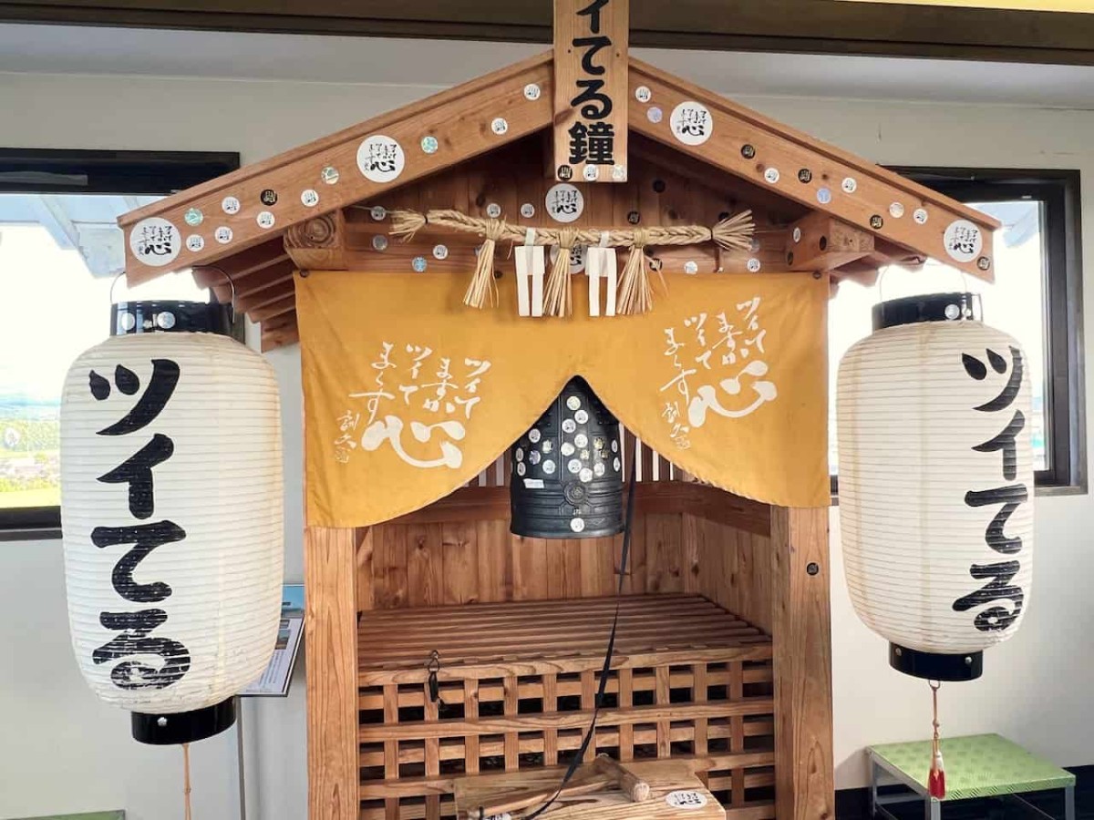 鳥取県米子市の『お菓子の壽城』の中にあるツイてる神社