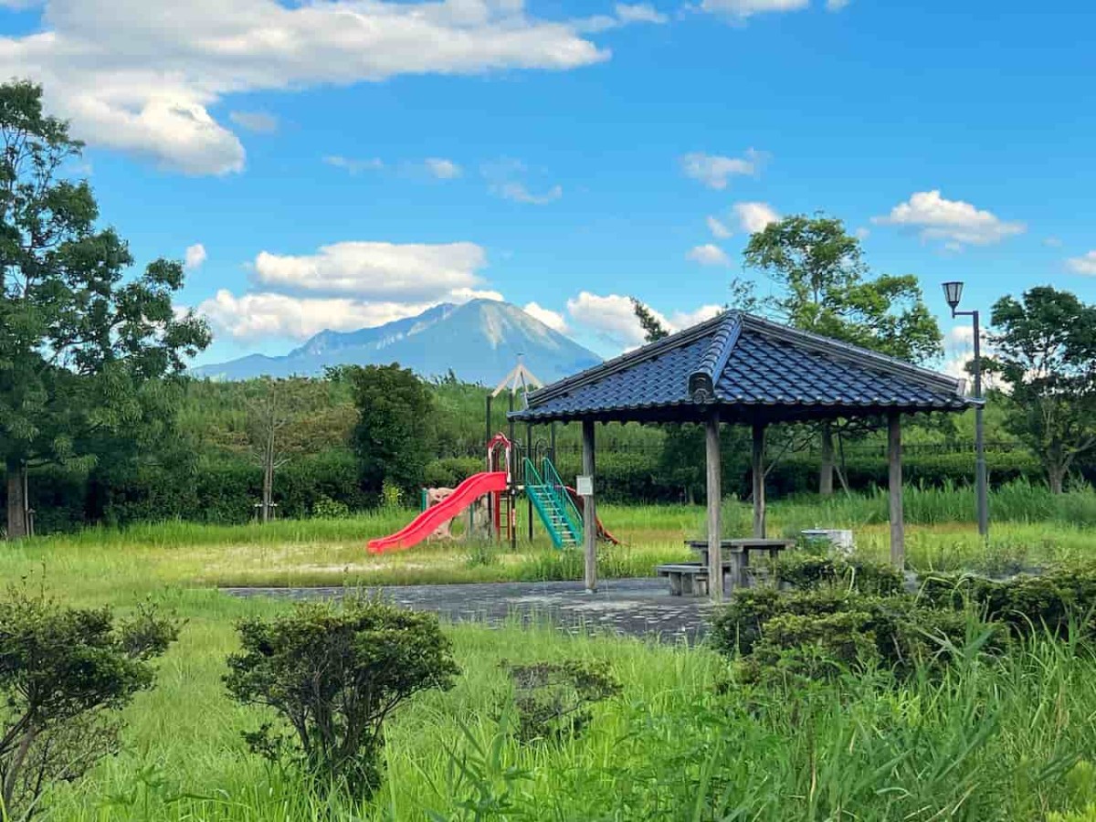 鳥取県米子市にある公園『流通町北公園』の様子