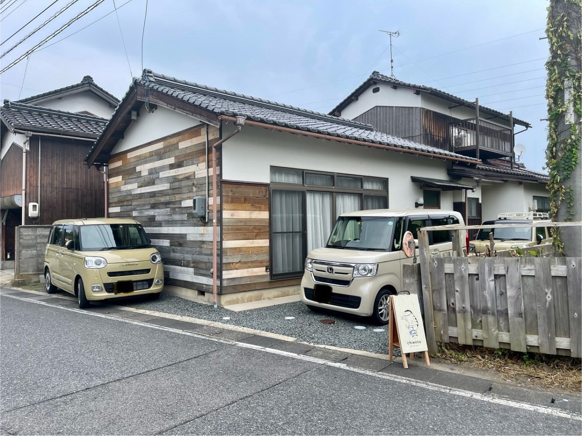 鳥取県境港市にあるカフェ『chiento（チエント）』の外観