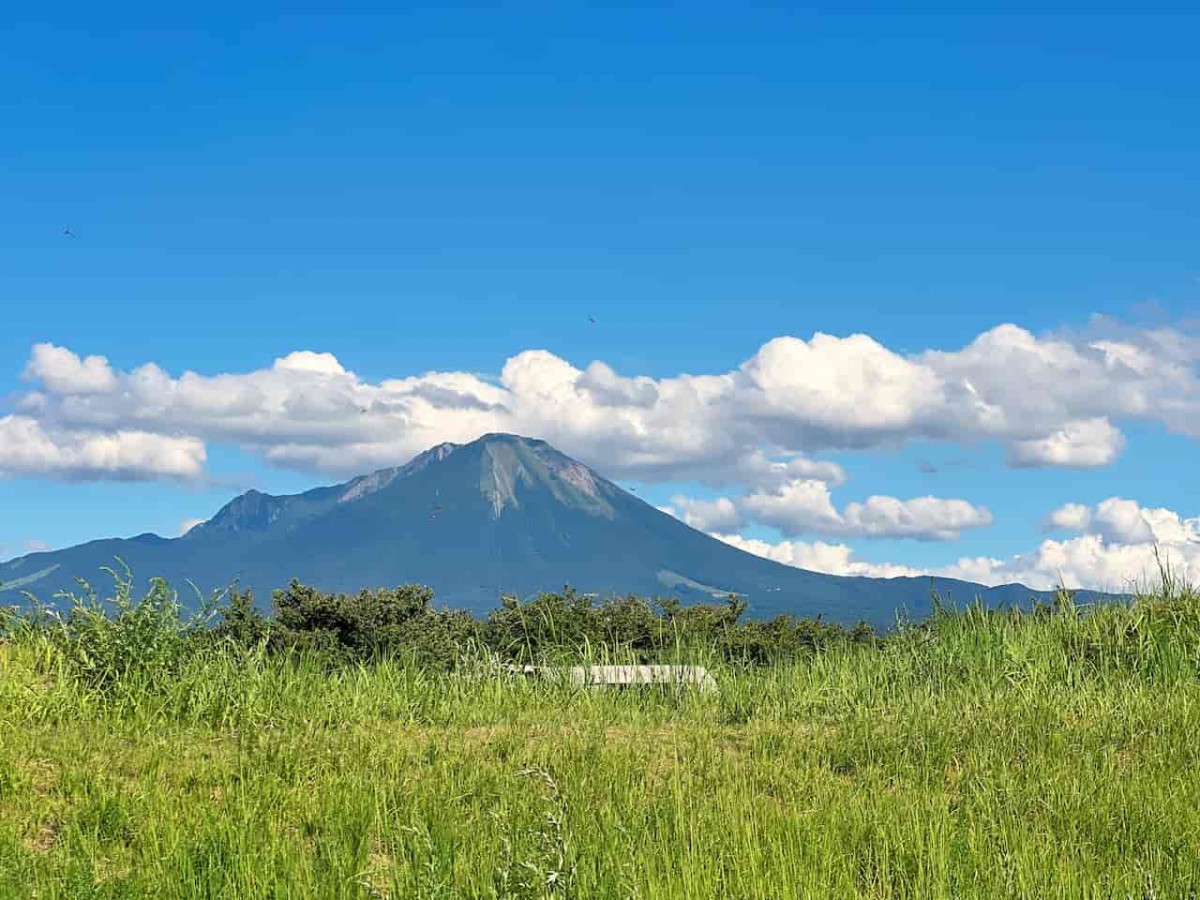 鳥取県米子市にある『佐陀川親水公園』の様子