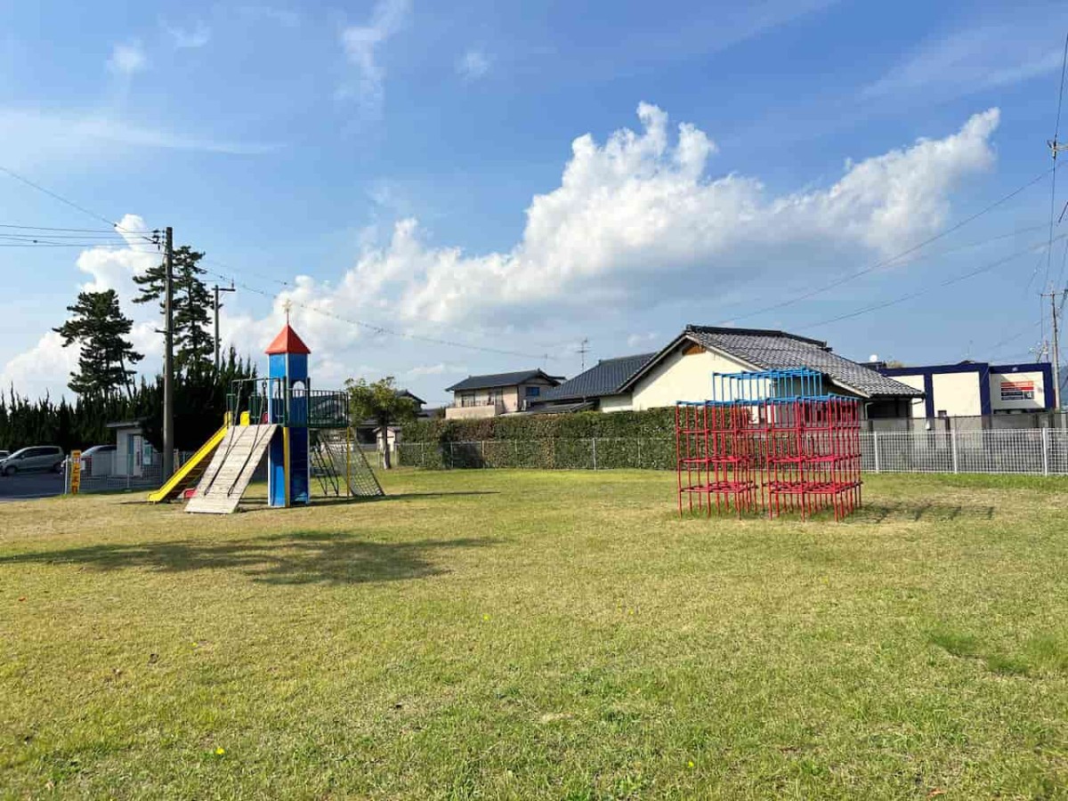 鳥取県境港市にある『誠道公園』の様子