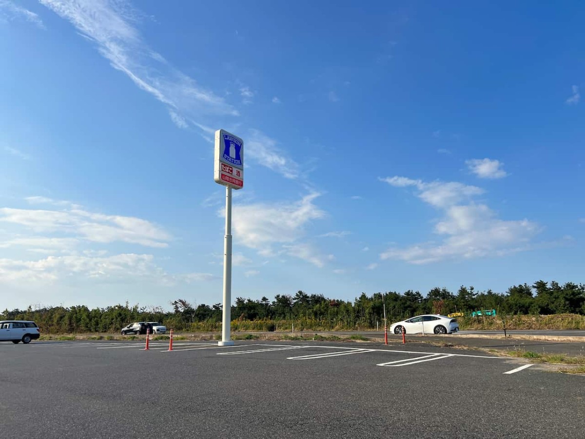 鳥取県北栄町にあるコキア通りの様子