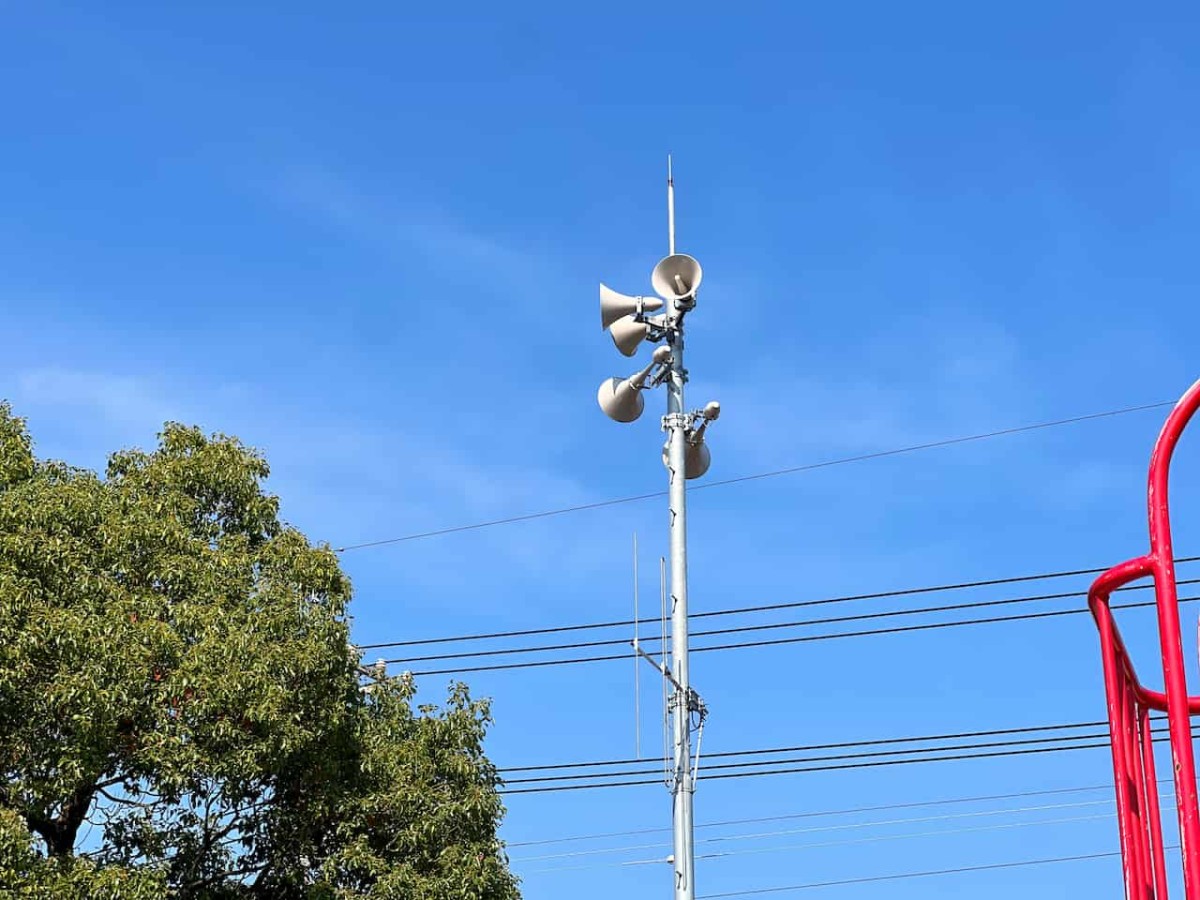 鳥取県米子市にある『福米公園』の様子