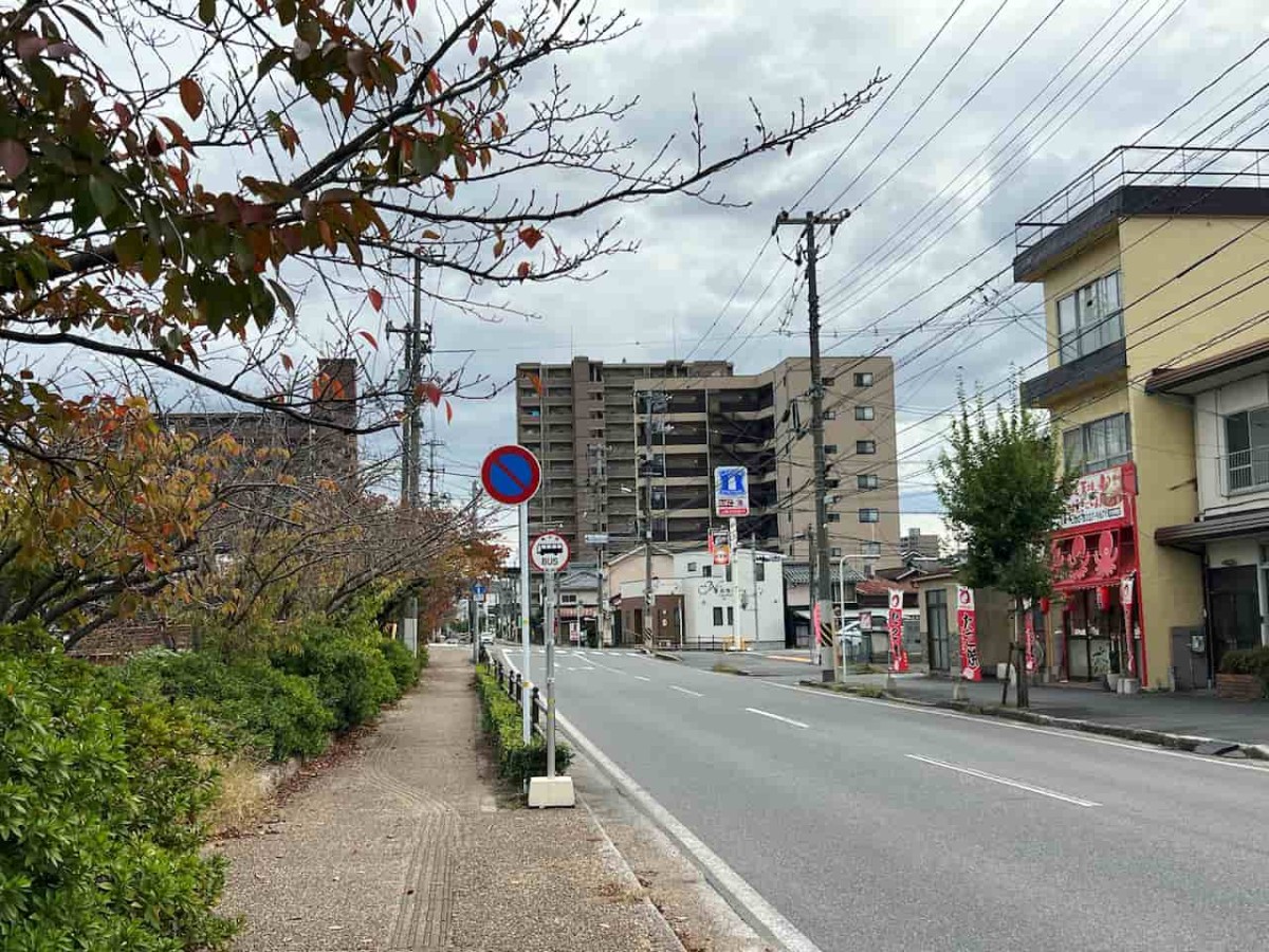 鳥取県米子市の寺町通りの様子