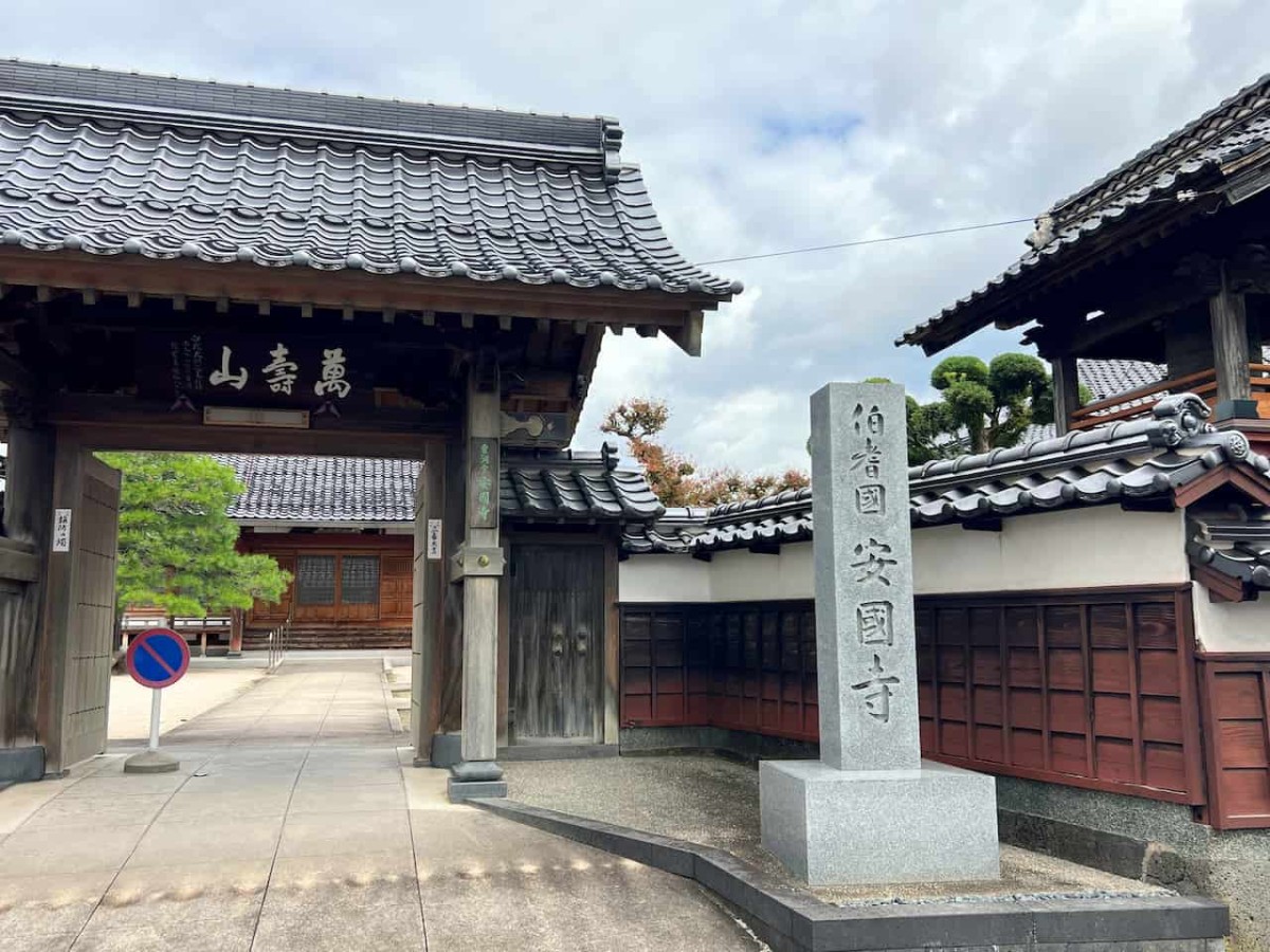 鳥取県米子市の寺町通りの様子