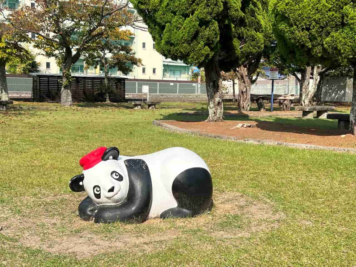 鳥取県境港市にある『藪田公園』の様子