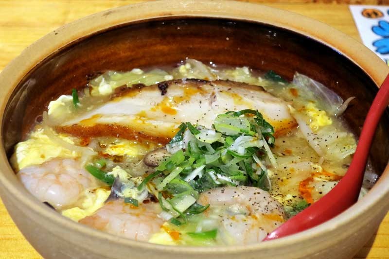 島根県松江市にある人気ラーメン店『ラーメンゴイケヤ』の秋・冬限定ラーメン「山陰チャンポン トロミちゃん」