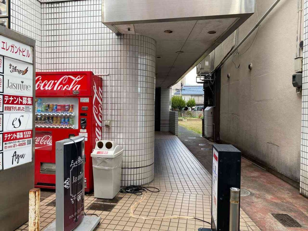 島根県松江市の繁華街「伊勢宮」の様子