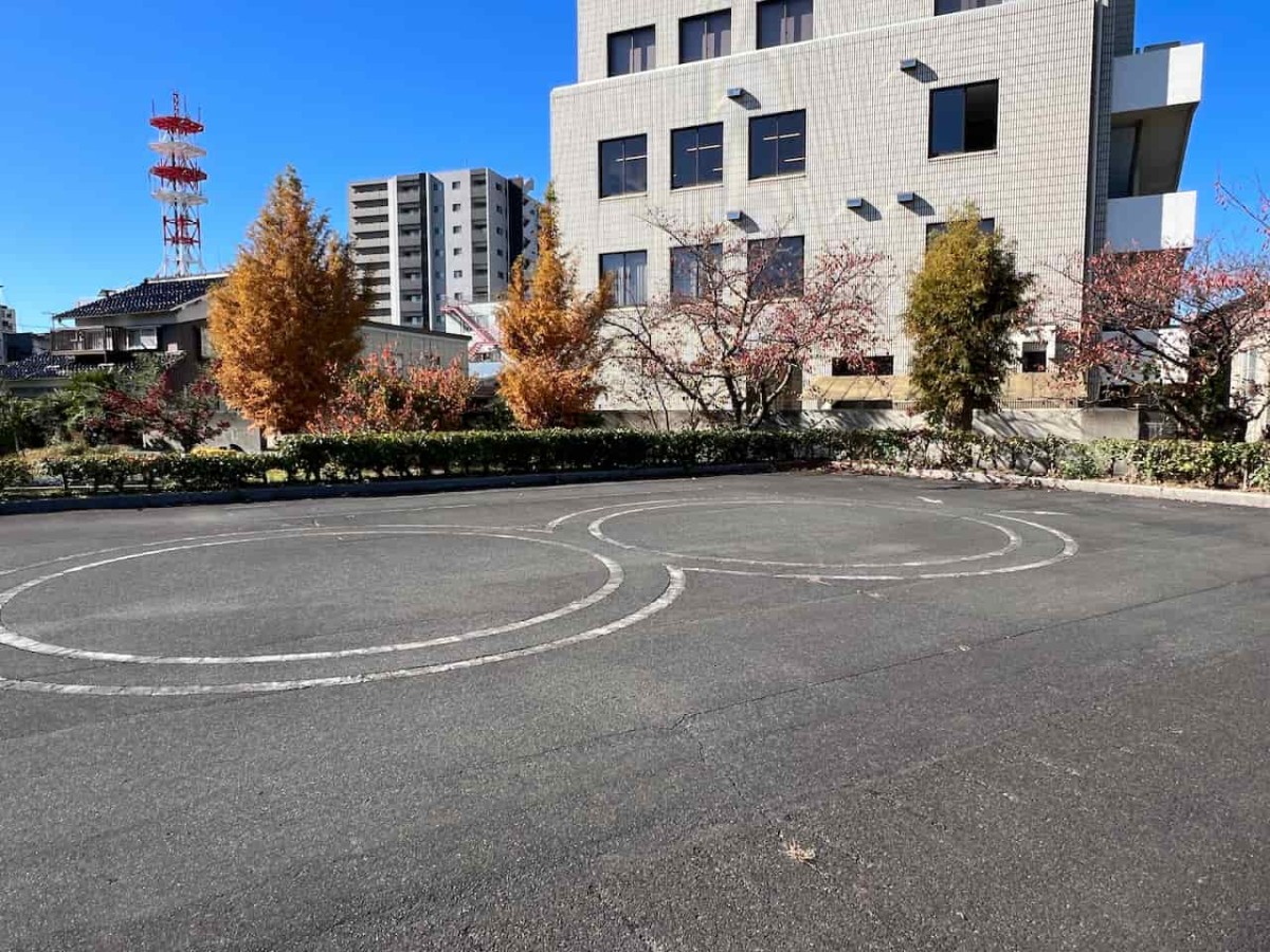 鳥取県鳥取市にある『鳥取市交通公園』の様子