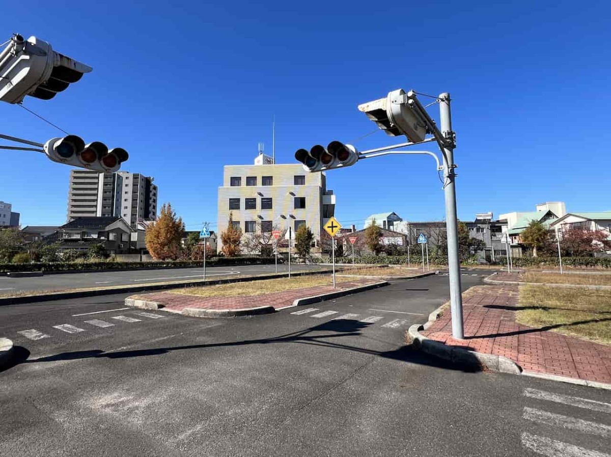 鳥取県鳥取市にある『鳥取市交通公園』の様子