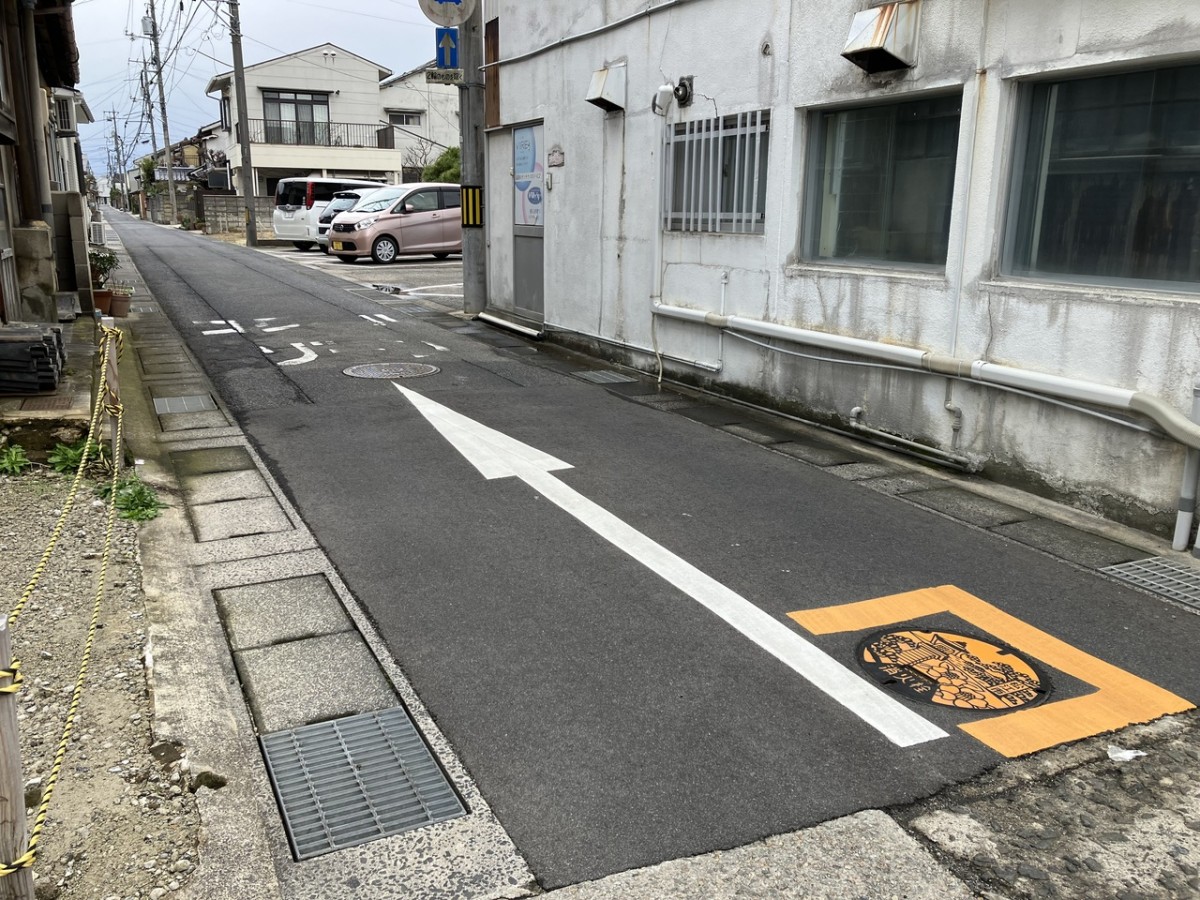 松江市雑賀町のお散歩風景