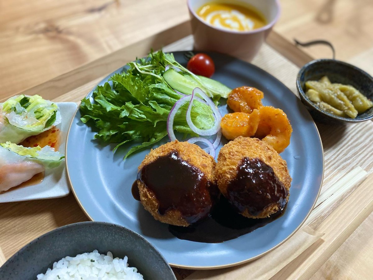 鳥取県大山町にオープンしたカフェ『お手隙の時に』のランチメニュー