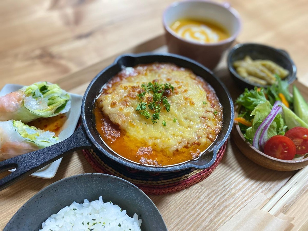 鳥取県大山町にオープンしたカフェ『お手隙の時に』のランチメニュー