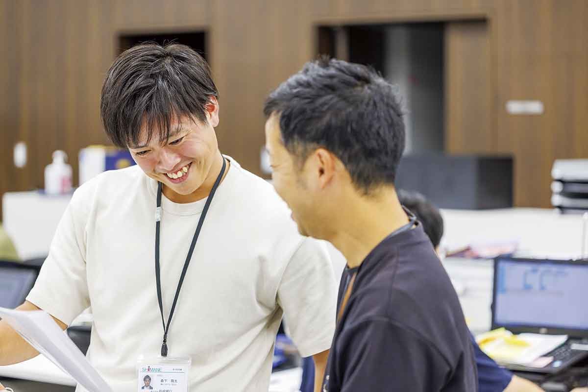 松江市「株式会社島根銀行」のスタッフ